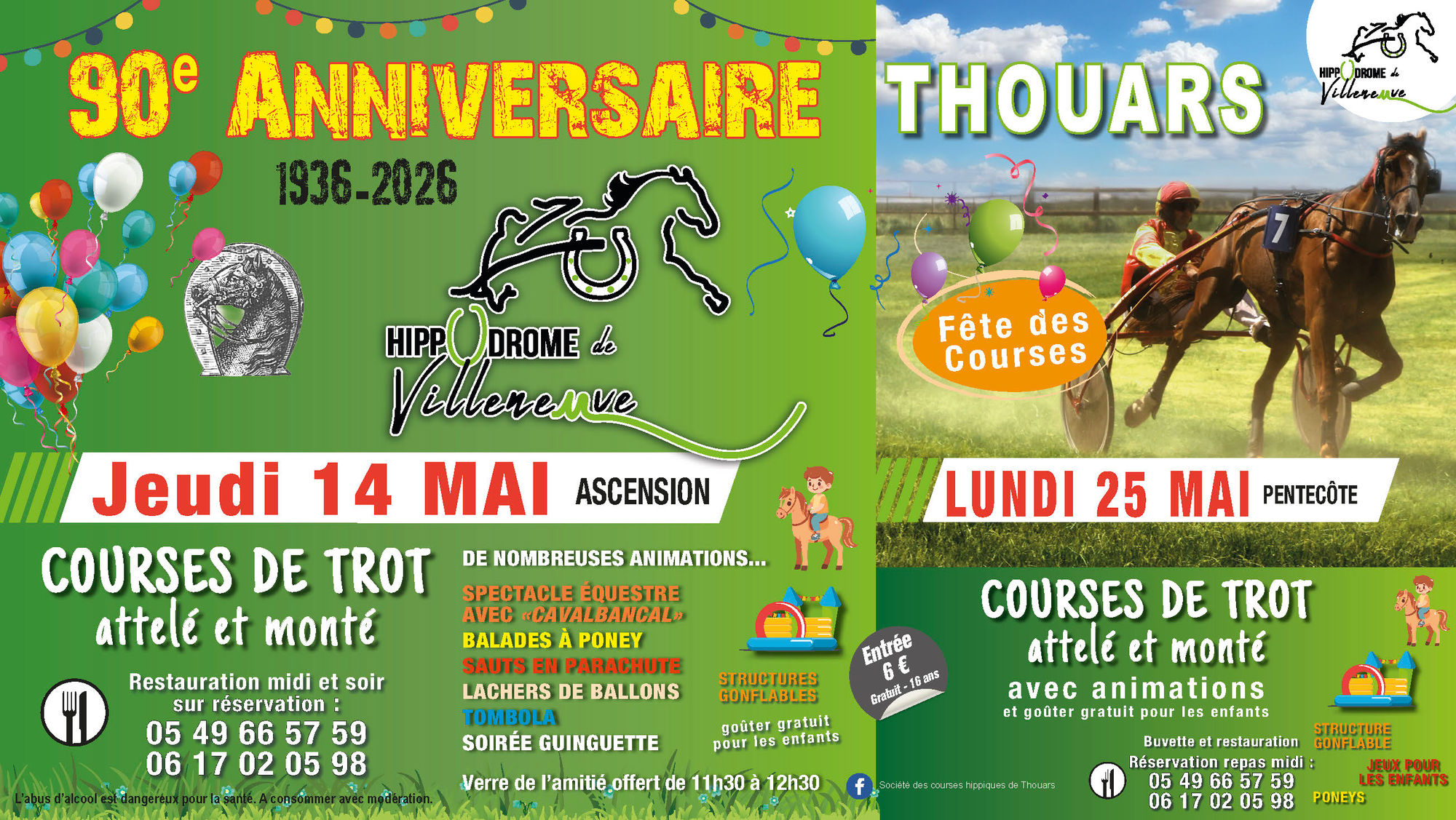 90eme anniversaire de l'Hippodrome de Villeneuve